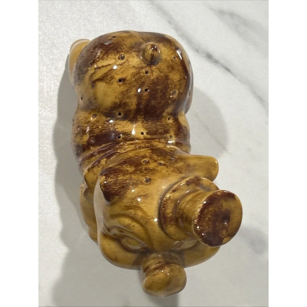 MCM 1950's Vintage PIG Toothpick Dispenser Hors d'oeuvre BBQ Memphis Catering